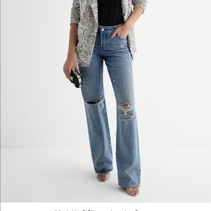 Sequin Boyfriend Blazer by Express
